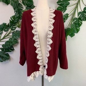 [WinWin Apperal] Lace Cardigan Sz S